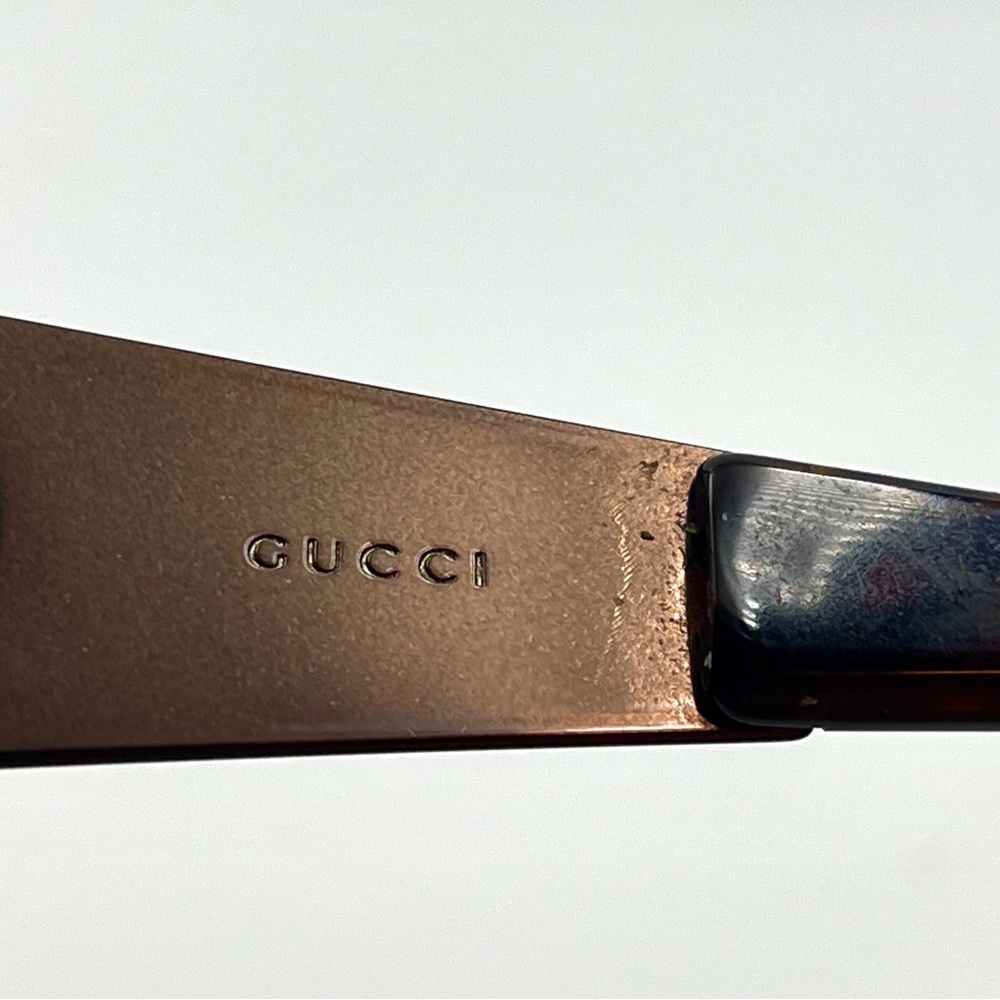 Vintage Gucci Bronze and Black Sunglasses - Picture 2 of 11